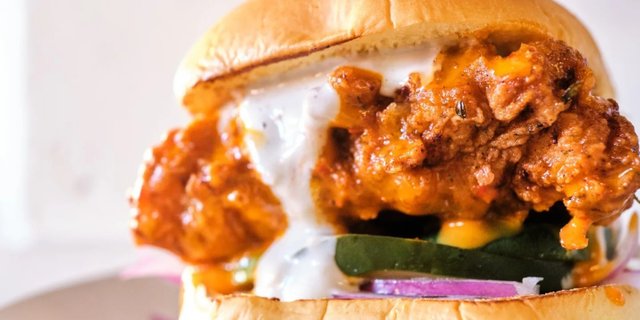 Buffalo Bleu Chicken Sammy