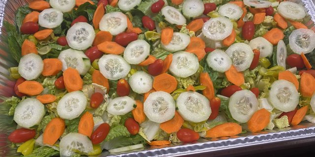 Green Salad Tray