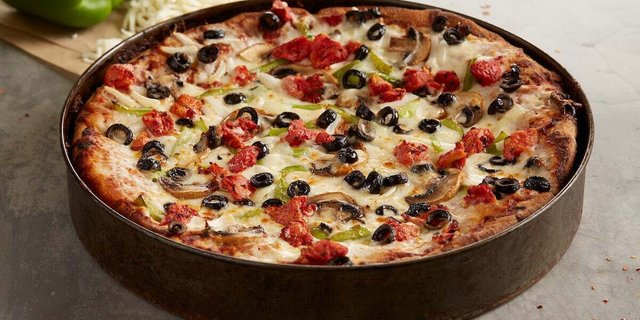 Individually Packaged Vegetarian Pizza