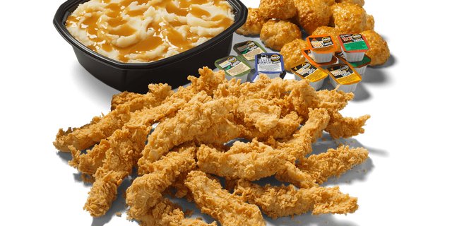 25pc Tenders Meal Bundle (12 Sauces)