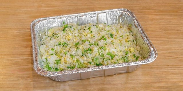 Egg And Scallion Fried Rice Tray