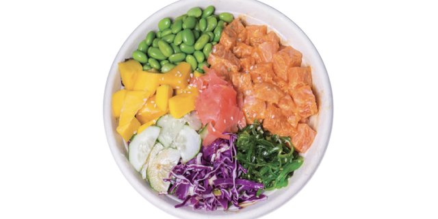 Spicy Salmon Poke Bowl