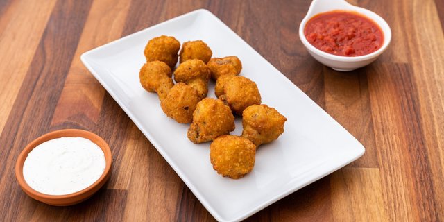 Battered Mushrooms