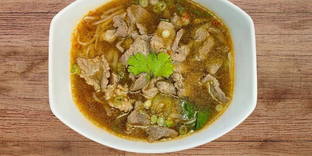 Thai Beef Noodle Soup