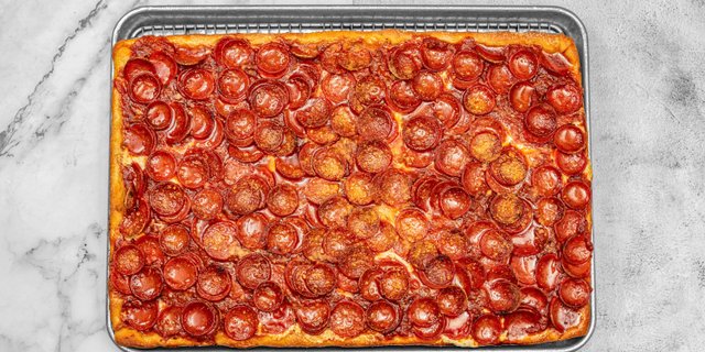 Spicy Pepperoni Pizza