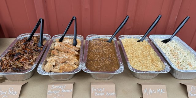 Two-Meat BBQ Buffet (Pick 2 Meats + 2 Sides)