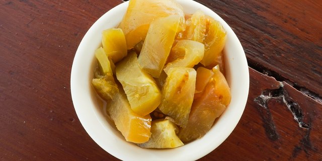 Pickled Green Tomatoes