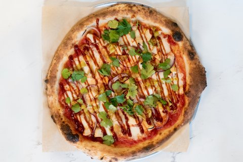 12" BBQ Chicken Pizza