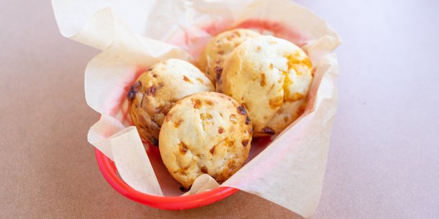White Cheese Corn Muffins