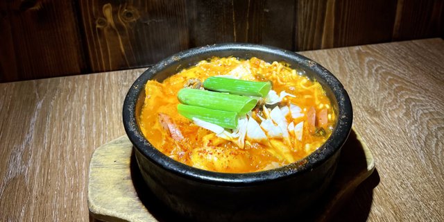 Ham & Sausage Soft Tofu Soup