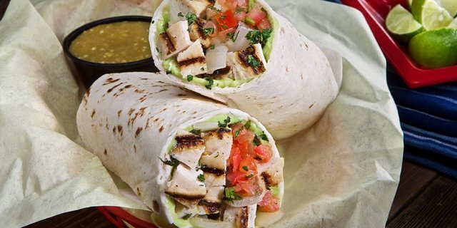 Chicken Burrito Boxed Combo
