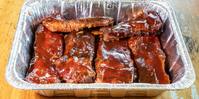 BBQ Rib Tray