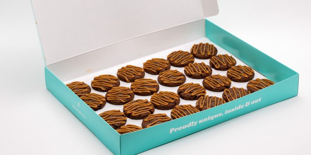 Bite-Size Catering Brookie Cookies