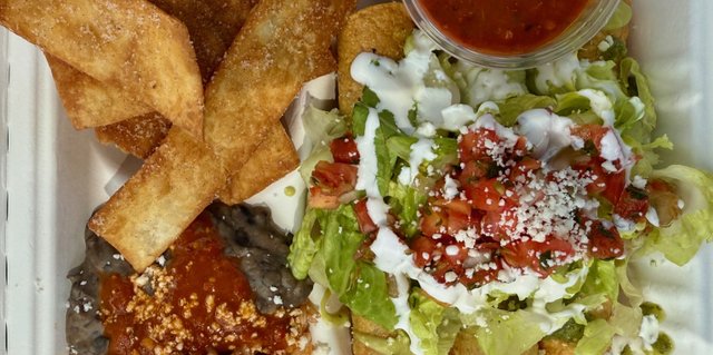 Crunchy Rolled Tacos Boxed Lunch