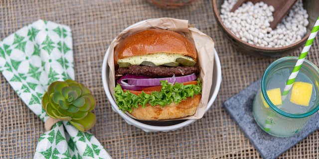 Impossible Vegan Burger Boxed Lunch