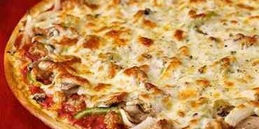 Sausage Supreme Thin Crust Pizza