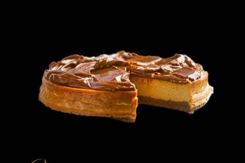 Apple Cheesecake Slice