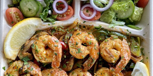 Grilled Shrimp Plate