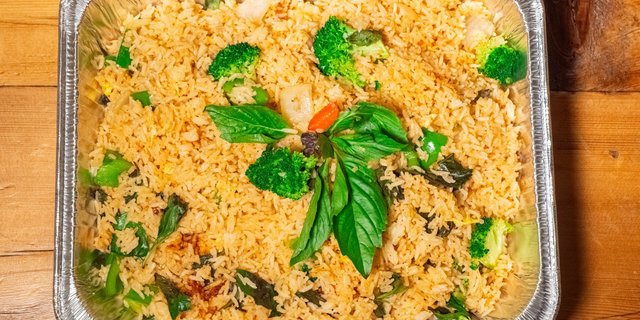 Basil Fried Rice Tray