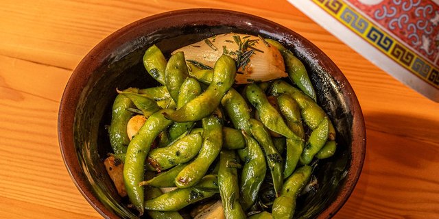 Herbed Edamame
