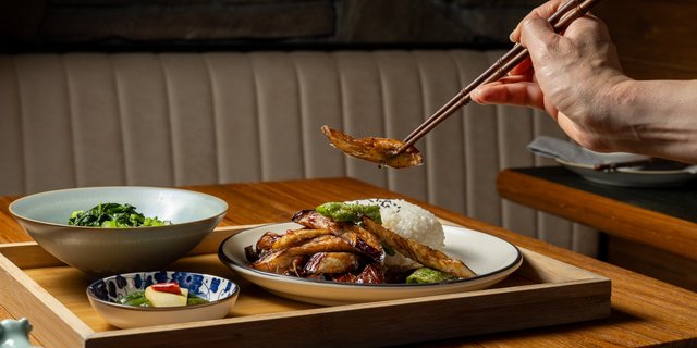 Crispy Eggplant Bowl
