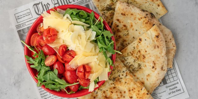 Arugula Salad W/ Focaccia