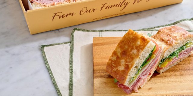Italian Focaccia Sandwich
