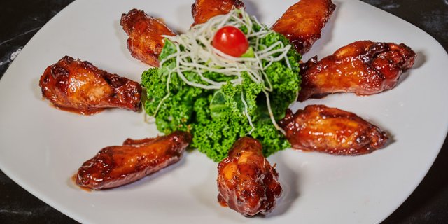 BBQ Wings Tray