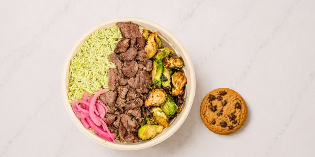 Filet & Greens Bowl  Boxed Lunch