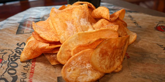 Freshly Fried Potato Chips
