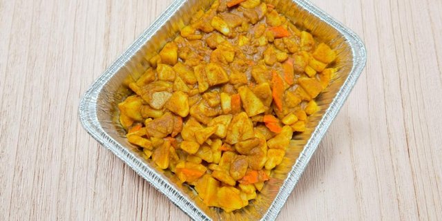 Vegetarian Curried Potato Party Tray