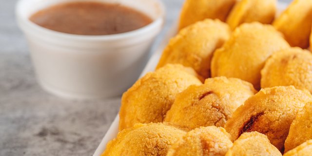 Chicken Empanada Colombiana Platter