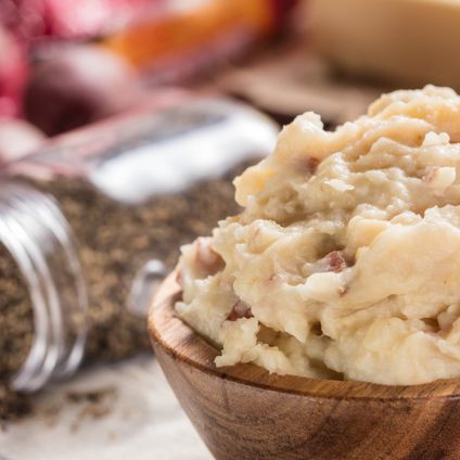 Garlic Red-Skin Mashed Potatoes