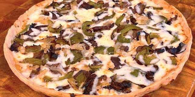 Philly Steak Pizza