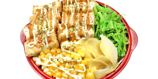 Gluten Free Tofudon Donburi