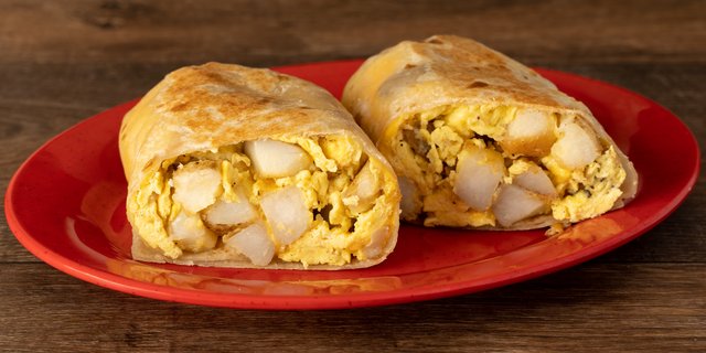 No Meat Burrito