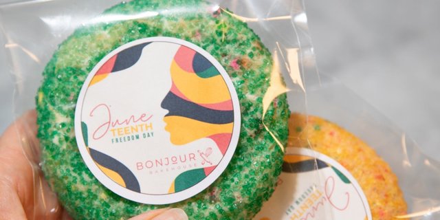 X-Large Juneteenth Party Cookie Box