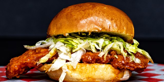 Buffalo Chicken Burger