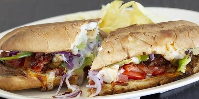 Cajun Sausage Sandwich