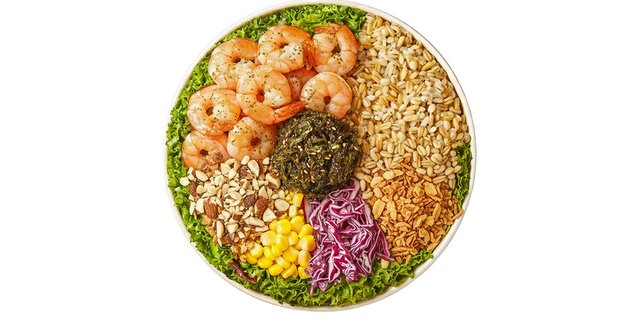 Garlic Shrimp Bibim Grain Bowl