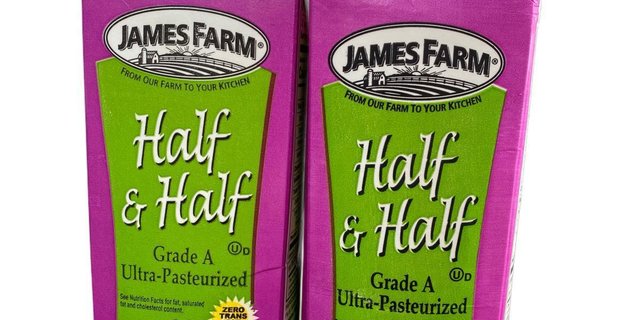 2 Cartons of Half & Half