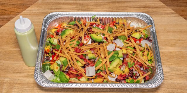 Old School Tostada Salad Tray