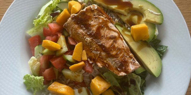 Salmon Rice Bowl