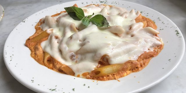 Baked Rigatoni Bolognese