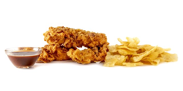 3 Strips Boxed Lunch
