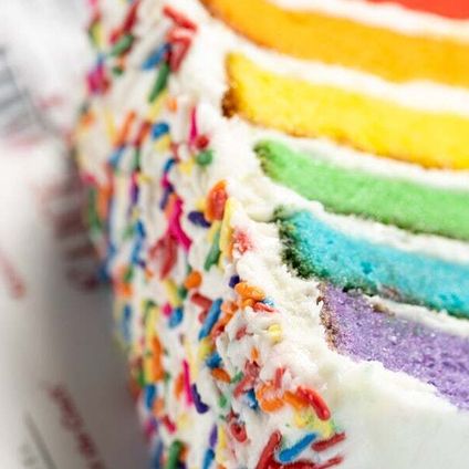 Carlo's Rainbow Cake