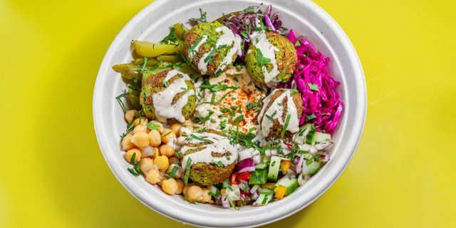 Air Fried Falafel Bowl