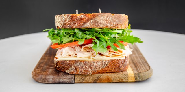 Turkey & Swiss Sandwich