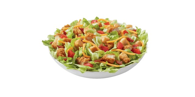 Crispy Chicken Strips Salad Bowl