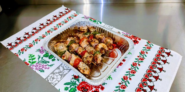 Chicken Kebab Tray